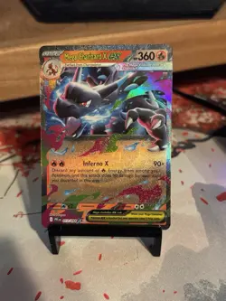Pokemon Mega-Charizard-EX Holo Rare TCG Card 13/94 - Image 1