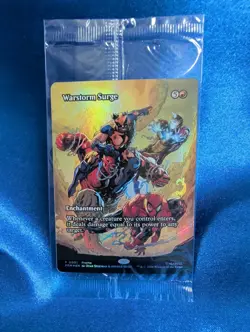 Warstorm Surge Magic The Gathering Exclusive Promo Card Sealed NEW Marvel P0001 - Image 1