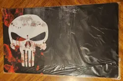 The Punisher Playmat card game Play Mat desk Mouse Pad TCG CCG MTG 24 x 14 inche - Image 1