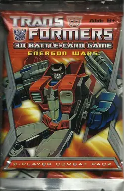 TRANSFORMERS 3D BATTLE-CARD GAME - ENERGON WARS BOOSTER PACK - Image 1