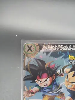 Son Goku Jr & Vegeta Jr Saiyan Scions Foil Dragon Ball Super Card Game FEST Gold - Image 3
