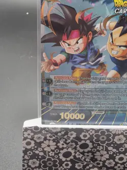 Son Goku Jr & Vegeta Jr Saiyan Scions Foil Dragon Ball Super Card Game FEST Gold - Image 4