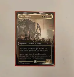 MTG Sliver Legion Borderless Foil Secret Lair: Festival in a Box Atlanta - Image 1