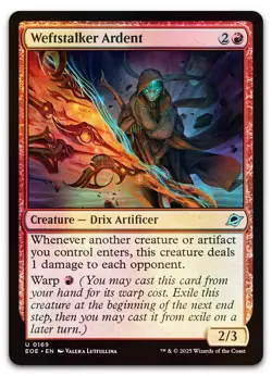 Weftstalker Ardent #169 (Foil) (NM) Edge of Eternities EOE Magic MTG - Image 1