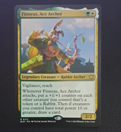 Finneas, Ace Archer - 0212 - BLB - R - Mint - MTG - Image 1