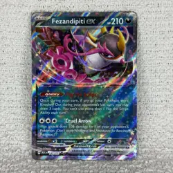 Fezandipiti ex 142/217 Me: Ascended Heroes Holo NM Pokemon - Image 1