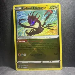 RADIANT ETERNATUS 105/159 RADIANT RARE CROWN ZENITH POKEMON NEAR MINT - Image 1