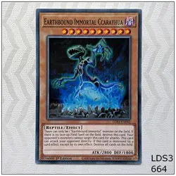 Earthbound Immortal Ccarayhua - LDS3-EN042 - Common 1st Edition Yugioh - Image 1