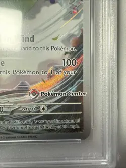 2025 POKEMON WHITE FLARE POKEMON CENTER ETB PROMO #210 TORNADUS PSA 9 - Image 2