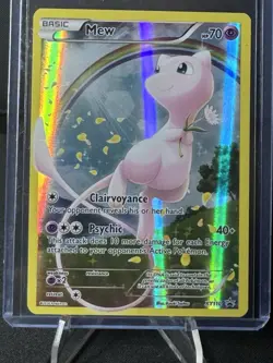 Pokemon TCG Mew Black Star Promo XY110 - Image 1