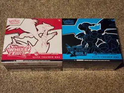 Pokemon Center Black Bolt & White Flare Elite Trainer Box ETB NEW - Image 2
