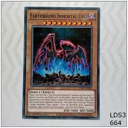 Earthbound Immortal Uru - LDS3-EN043 - Common 1st Edition Yugioh - Image 1