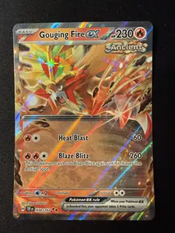 Gouging Fire EX 038/162 TEF Temporal Forces Pokemon TCG - Image 1