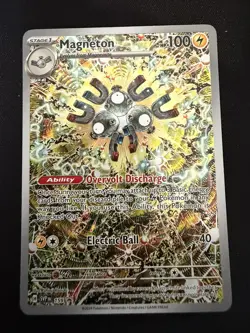 Pokemon TCG Magneton 159 Illustration Rare IR Near Mint - Image 1