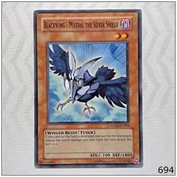 Blackwing - Mistral the Silver Shield - ANPR-EN004 - Common Unlimited Yugioh - Image 1