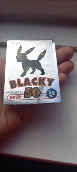 2000 POKEMON MEIJI UMBREON "BLACKY" JAPANESE SILVER PROMO - Image 3