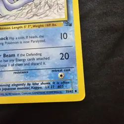 VINTAGE Pokemon TCG Golduck Fossil 35/62 And Psyduck 53/62 FAST SHIPPING. SEE!. - Image 5