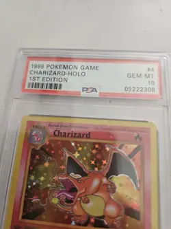 1999 POKEMON CELEBRATIONS CHARIZARD HOLO CLASSIC PSA GEM MINT 10 CARTA POKEMON - Image 2