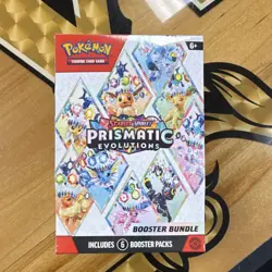 Pokemon TCG Prismatic Evolutions Booster Bundle Box 6 Packs English 2025 - Image 1