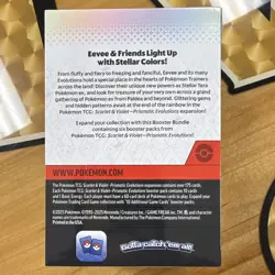 Pokemon TCG Prismatic Evolutions Booster Bundle Box 6 Packs English 2025 - Image 3