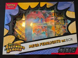 Pokemon Mega Evolution Ascended Heroes Feraligatr ex Box Factory Sealed - Image 1