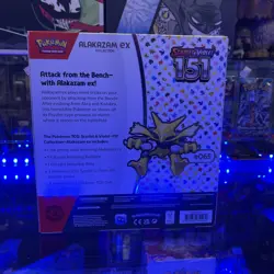 Pokemon TCG: Scarlet & Violet-151 Alakazam ex Collection Booster Box 820650855269 - Image 5