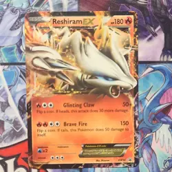 Pokemon Reshiram EX BW36 Black & White Promo Holo 2012 Basic 180 HP - Image 1