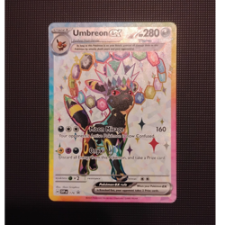 Pokemon TCG Umbreon ex SVP 176 Scarlet & Violet Full Art Holo Promo EX - Image 1