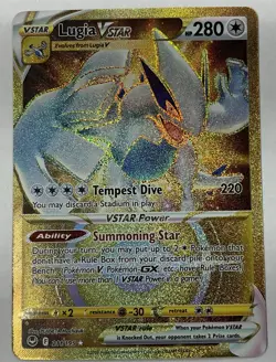 2022 Pokemon SWSH Silver Tempest Lugia VSTAR #211/195 - Image 1