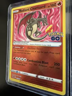 Radiant Charizard 011/078 Pokemon GO Holo - Image 2