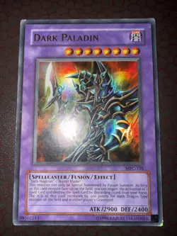 Yu-Gi-Oh! Dark Paladin -MFC-105- Ultra Rare - Unlimited DAMAGED! - Image 1