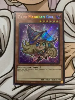 Yugioh Dark Magician Girl (Chibi Artwork) BLGG-EN003 Secret Rare 1st Edition NM - Image 1