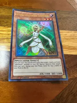 Lumina, Lightsworn Summoner BLLR-EN038 1st Edition Ultra Rare PL + BONUS - Image 1