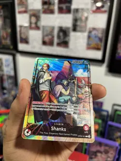 Shanks (2025 PSA Magazine Promo) OP09-001 One Piece Promotion Cards Foil - Image 2