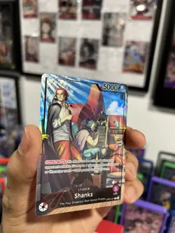 Shanks (2025 PSA Magazine Promo) OP09-001 One Piece Promotion Cards Foil - Image 3