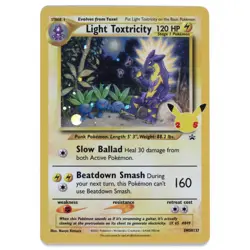Light Toxtricity 2021 Holo Celebrations Black Star Promo Card #SWSH137 ☆NM-MINT☆ - Image 1