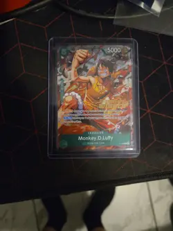 Monkey.D.Luffy P-135 Pre Release Winner Promo Card (SEALED) One Piece TCG - Image 1