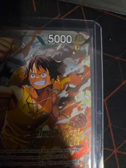 Monkey.D.Luffy P-135 Pre Release Winner Promo Card (SEALED) One Piece TCG - Image 3
