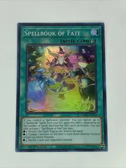 Yu Gi Oh Spellbook of Fate (MAZE-EN059) 1st Edition (NM) - Image 1