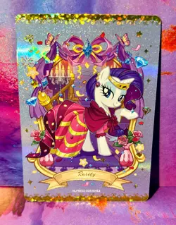 Kayou My Little Pony Rarity SGR Card Moon 2 Edition 15 Years NM - Image 1