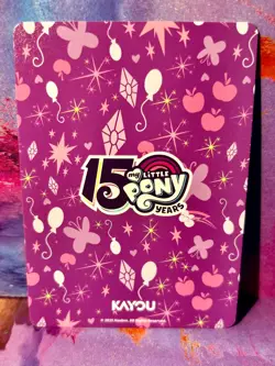 Kayou My Little Pony Rarity SGR Card Moon 2 Edition 15 Years NM - Image 2