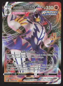 SWSH05: Battle Styles Rapid Strike Urshifu VMAX #088/163 Pokemon Card - Image 1