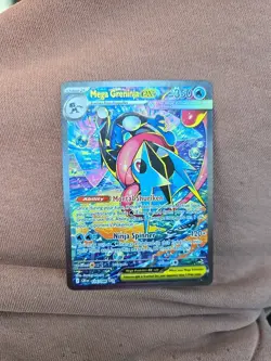Mega Greninja EX 116/086 XY Full Art Holo EX Rare Pokemon TCG Card (English) - Image 2