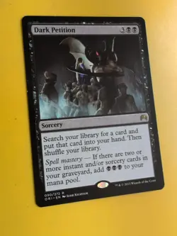 Dark Petition. rare Sorcery. Magic the Gathering Card. - Image 4
