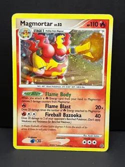 Magmortar (Secret Wonders) 31/132 Holo Holo Rare Deck Exclusives Pokemon MP - Image 1