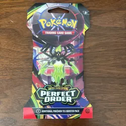 Pokemon TCG Perfect Order Sleeved Booster Pack Factory Sealed English. 🔥 - Image 1