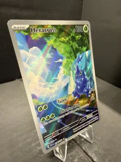 Heracross 194/193 Sv02: Paldea Evolved Holo Illustration Rare Pokemon Near Mint - Image 2