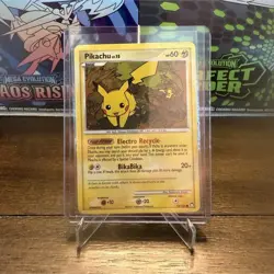 Pokemon TCG Pikachu 94/123 *vintage treekachu* 🌲Diamond & Pearl 2007 English - Image 1