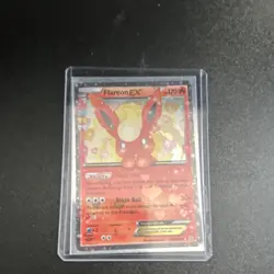 Pokemon Flareon EX RC6/RC32 Radiant Collection Holo Ultra Rare ENG 2016 170HP - Image 1