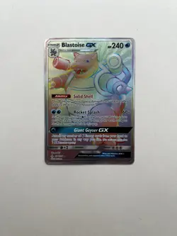 Blastoise GX - Full Art Secret Rainbow - Pokemon Unbroken Bonds 218/214 - Image 1